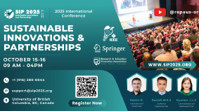 Technical Session Chair – SIP2025, University of British Columbia, Canada