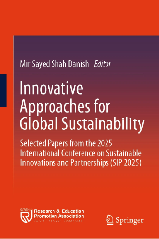 Edited Book Publication – Innovative Approaches for Global Sustainability
